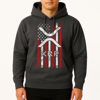 Xrp Cryptocurrency American Flag Hoodie