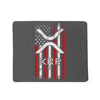Xrp Cryptocurrency American Flag Mousepad