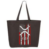 Xrp Cryptocurrency American Flag 25L Jumbo Tote