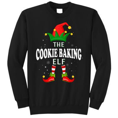 Xmas Cookie baking Elf Family Matching Christmas Pajama Sweatshirt