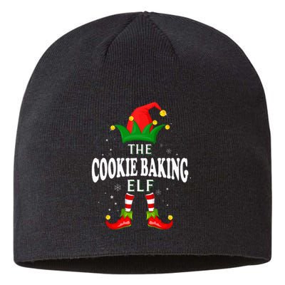 Xmas Cookie baking Elf Family Matching Christmas Pajama Sustainable Beanie