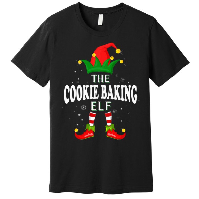 Xmas Cookie baking Elf Family Matching Christmas Pajama Premium T-Shirt