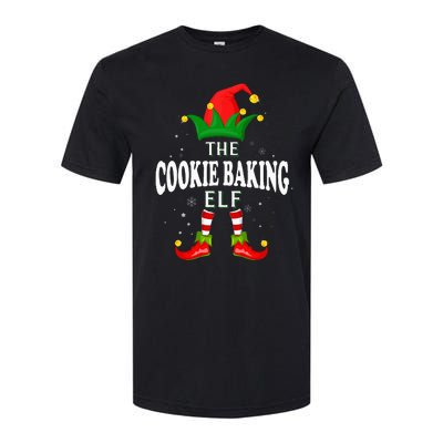 Xmas Cookie baking Elf Family Matching Christmas Pajama Softstyle CVC T-Shirt