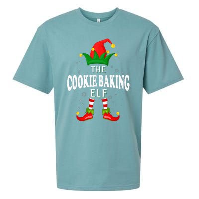 Xmas Cookie baking Elf Family Matching Christmas Pajama Sueded Cloud Jersey T-Shirt