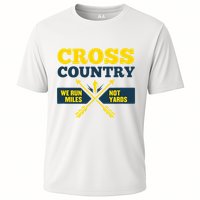 Xc Cross Country Coach Gift We Run Miles Cooling Performance Crew T-Shirt