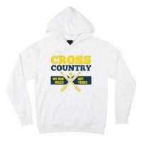 Xc Cross Country Coach Gift We Run Miles Hoodie