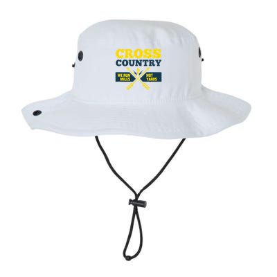 Xc Cross Country Coach Gift We Run Miles Bucket Hat