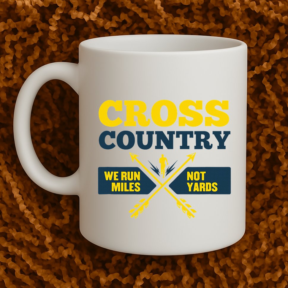 Xc Cross Country Coach Gift We Run Miles Mug