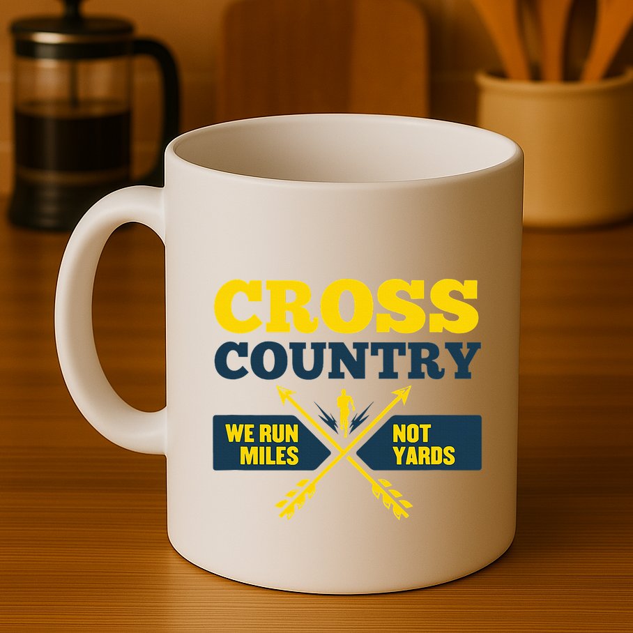 Xc Cross Country Coach Gift We Run Miles Mug