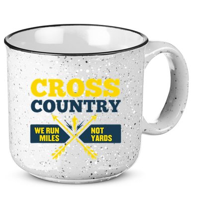 Xc Cross Country Coach Gift We Run Miles 15oz Campfire Ceramic Mug