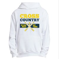 Xc Cross Country Coach Gift We Run Miles Urban Pullover Hoodie