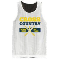 Xc Cross Country Coach Gift We Run Miles Mesh Reversible Basketball Jersey Tank