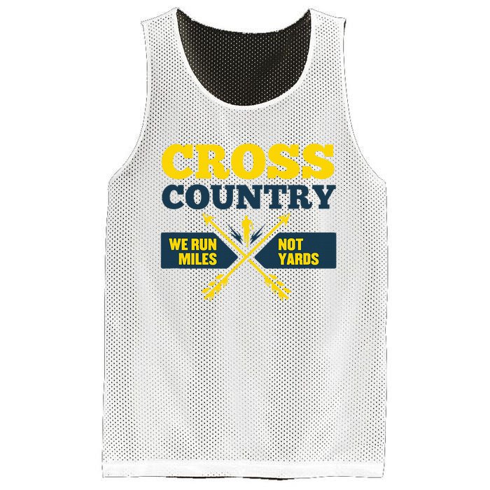 Xc Cross Country Coach Gift We Run Miles Mesh Reversible Basketball Jersey Tank