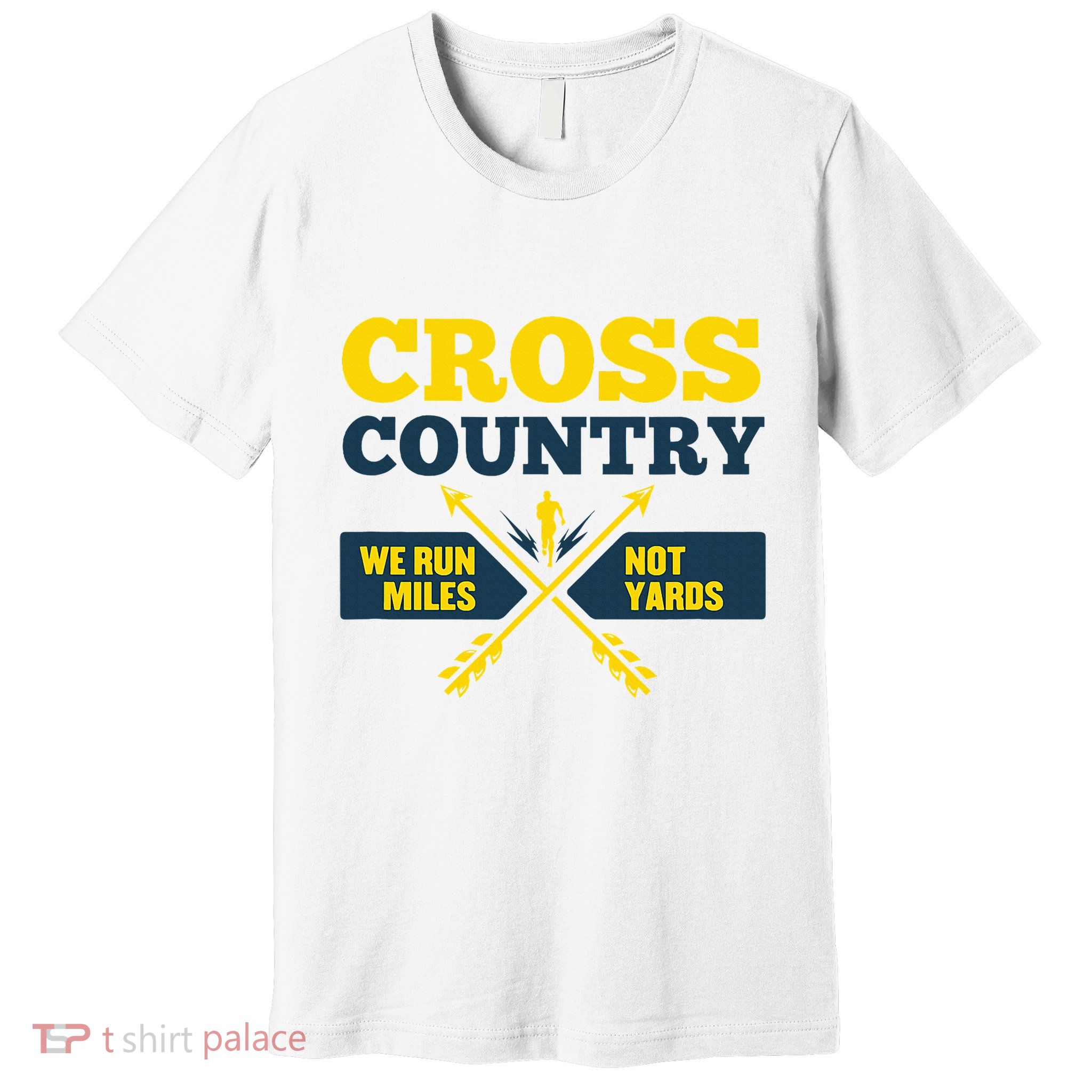 Xc Cross Country Coach Gift We Run Miles Premium T-Shirt