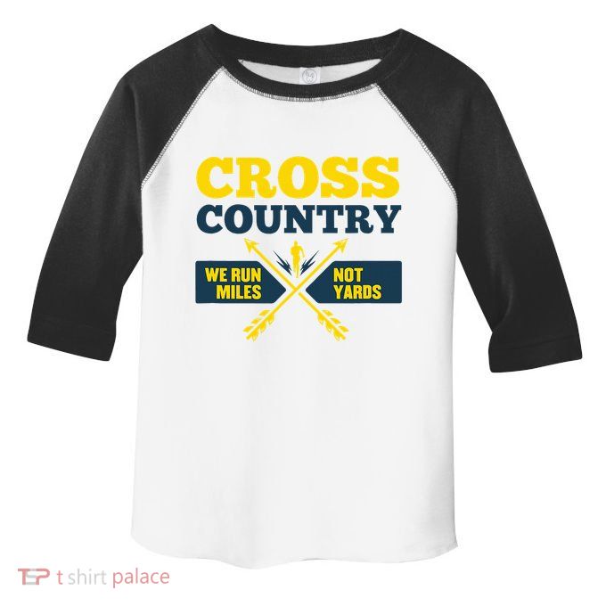 Xc Cross Country Coach Gift We Run Miles Toddler Fine Jersey T-Shirt