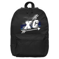 Xc Cross Country Runner Coaches Trainers Team Running Gift 16 in Basic Backpack