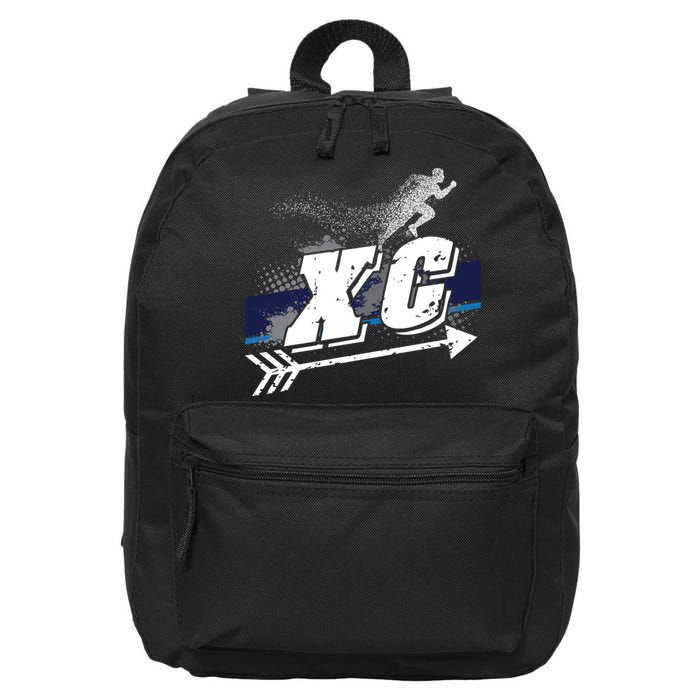 Xc Cross Country Runner Coaches Trainers Team Running Gift 16 in Basic Backpack