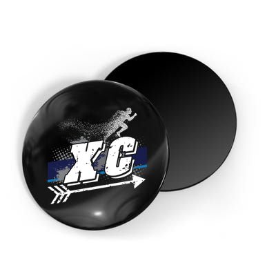 Xc Cross Country Runner Coaches Trainers Team Running Gift Magnet