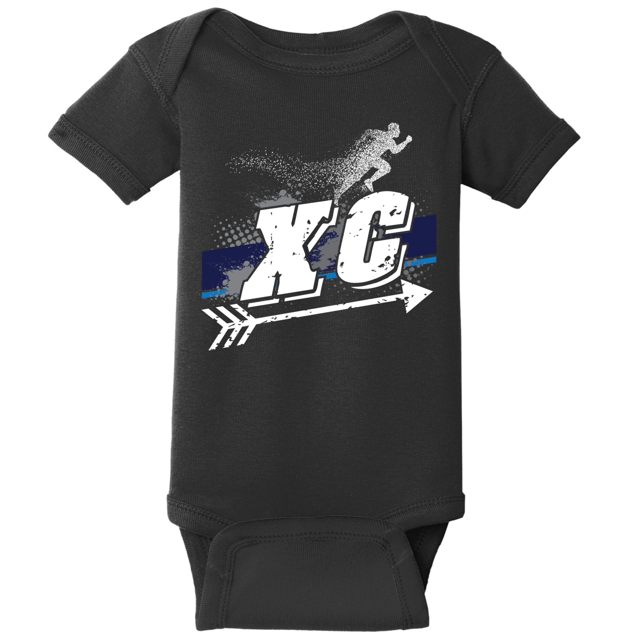 Xc Cross Country Runner Coaches Trainers Team Running Gift Baby Bodysuit