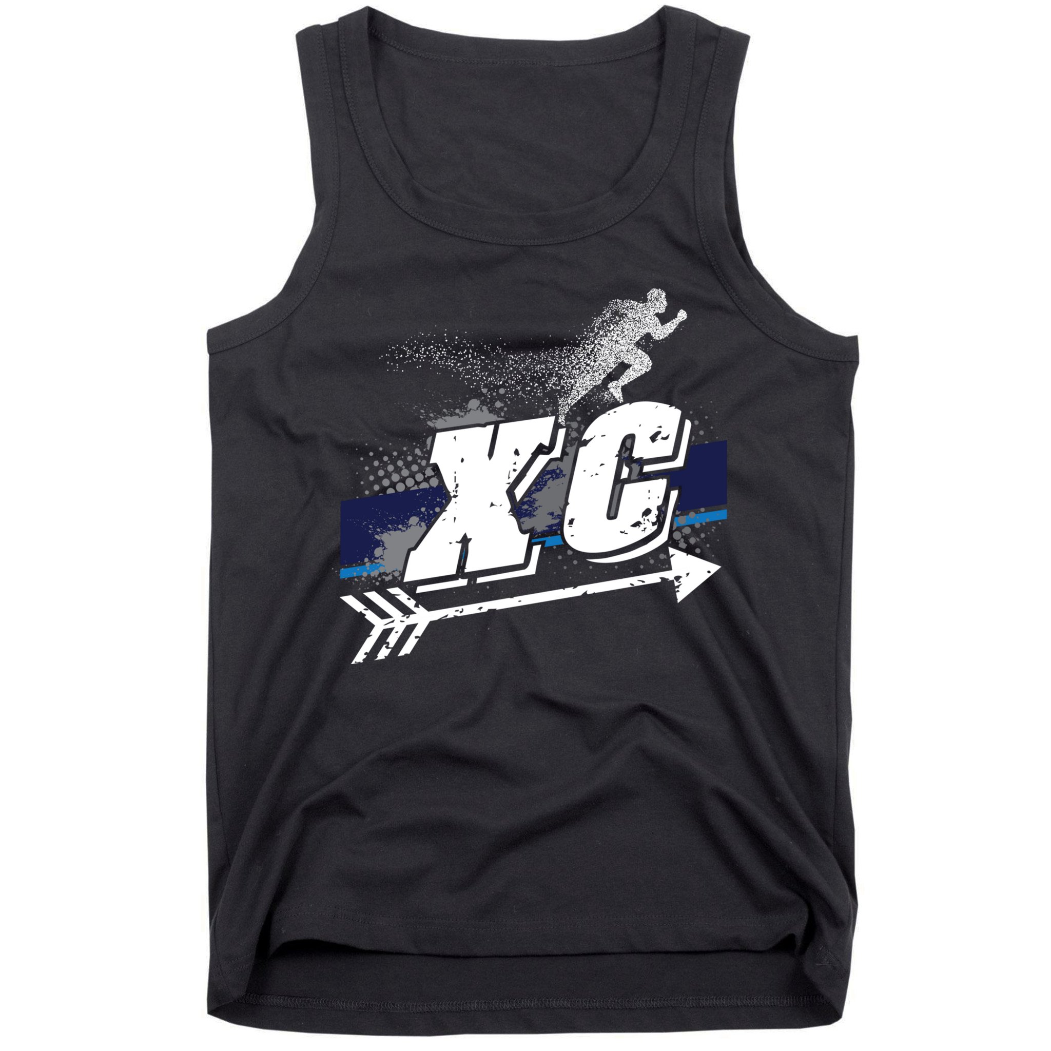 Xc Cross Country Runner Coaches Trainers Team Running Gift Tank Top