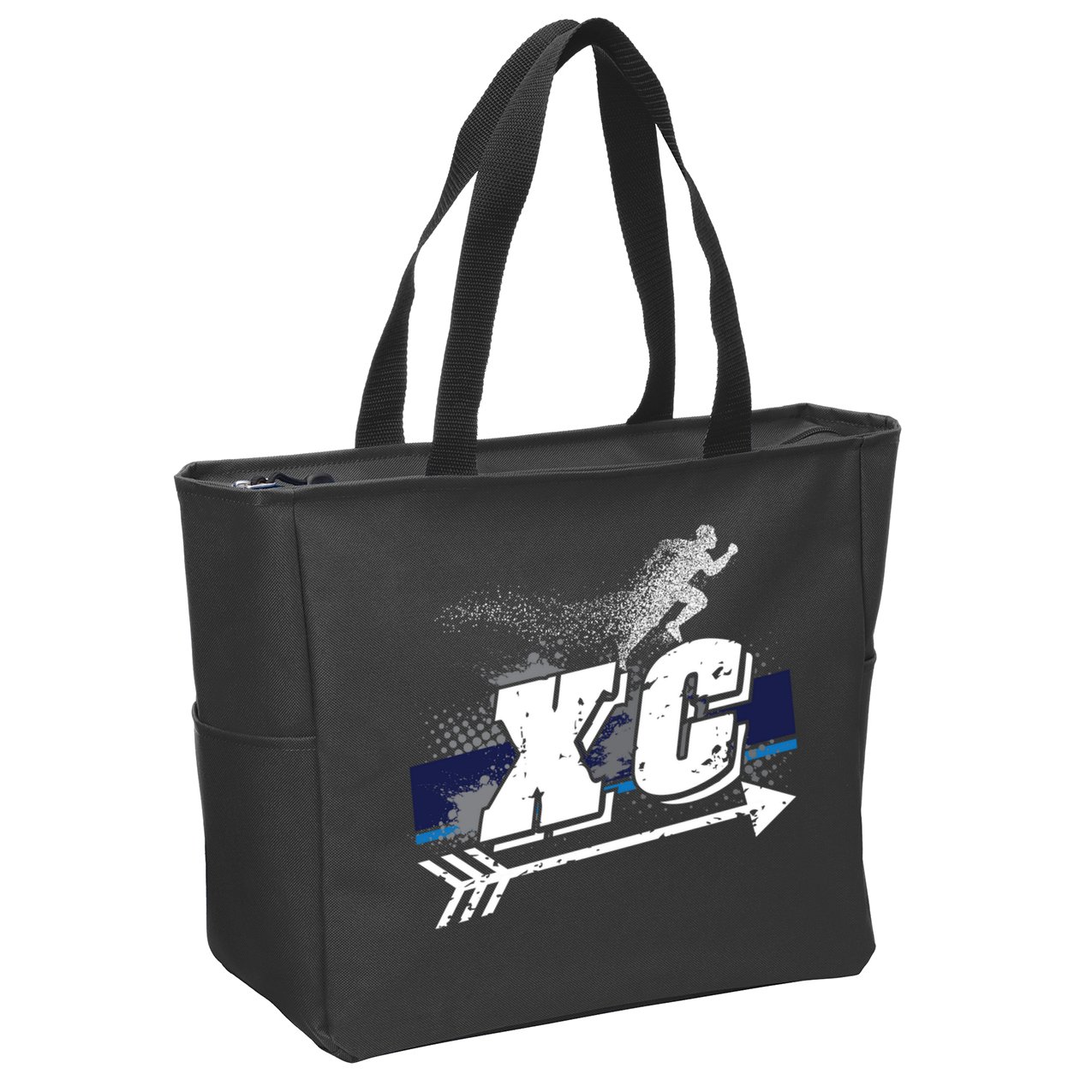 Xc Cross Country Runner Coaches Trainers Team Running Gift Zip Tote Bag