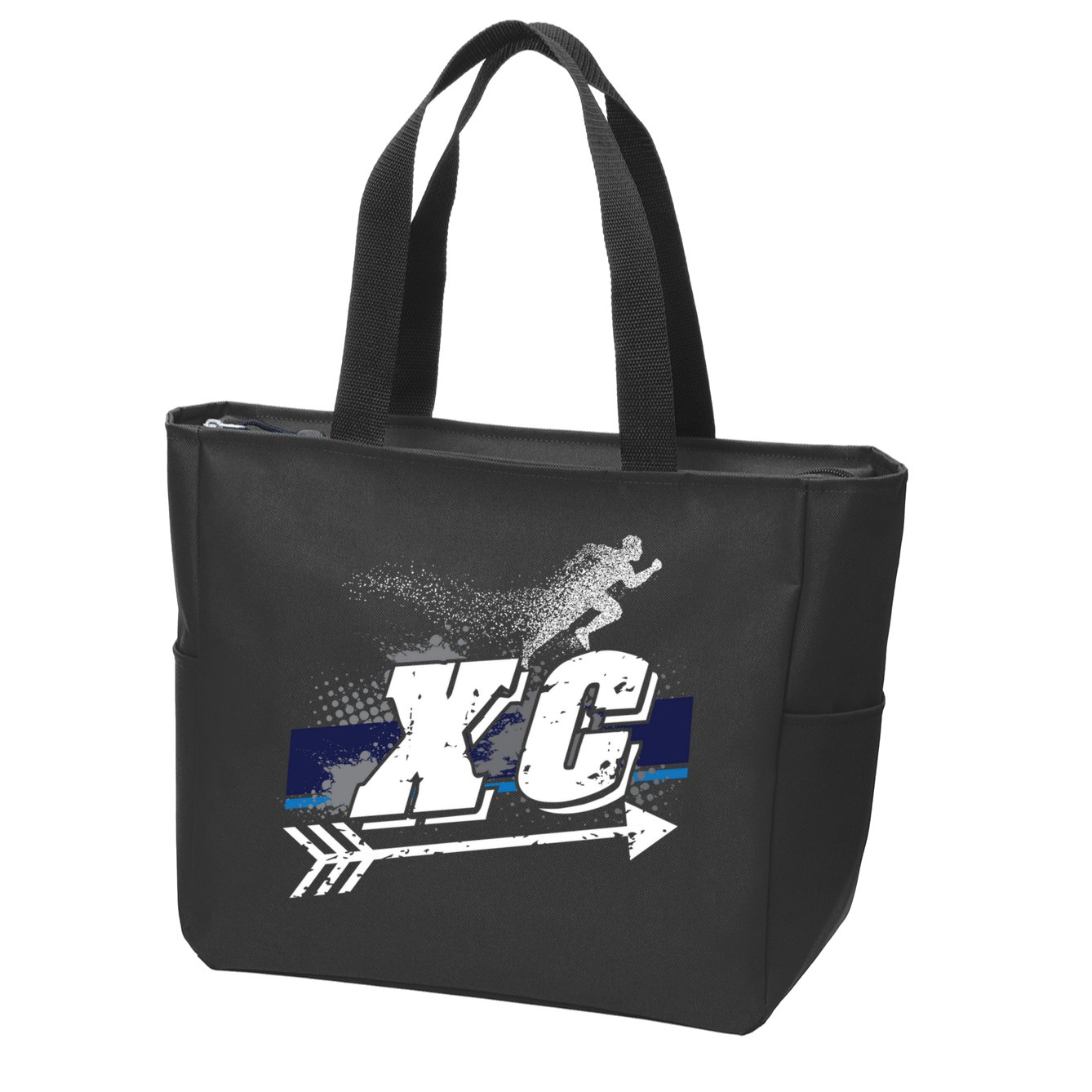 Xc Cross Country Runner Coaches Trainers Team Running Gift Zip Tote Bag