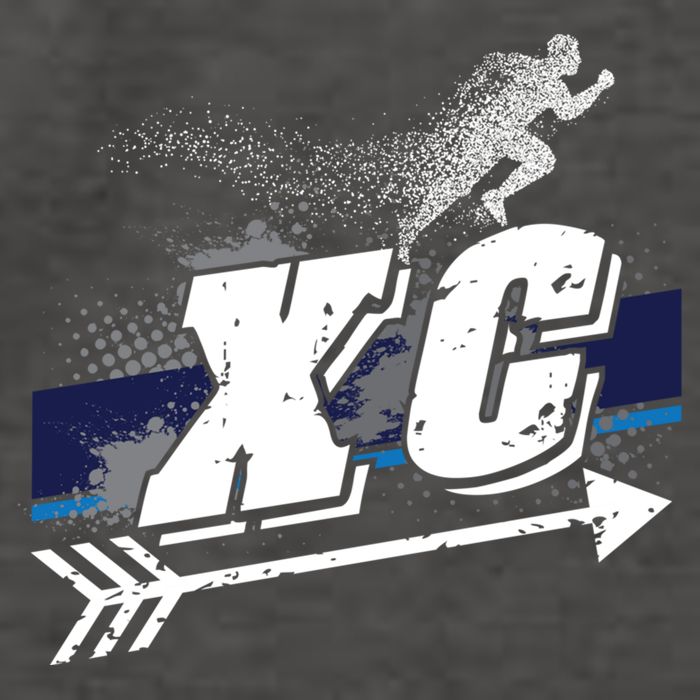 Xc Cross Country Runner Coaches Trainers Team Running Gift Vector Backpack