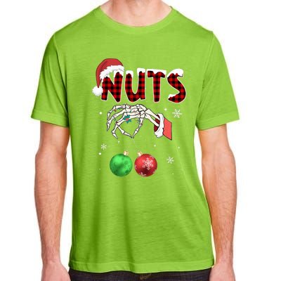 Xmas Chestnuts Chest Nuts Christmas Funny Couple Matching Adult ChromaSoft Performance T-Shirt