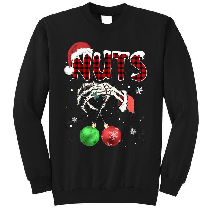 Xmas Chestnuts Chest Nuts Christmas Funny Couple Matching Sweatshirt