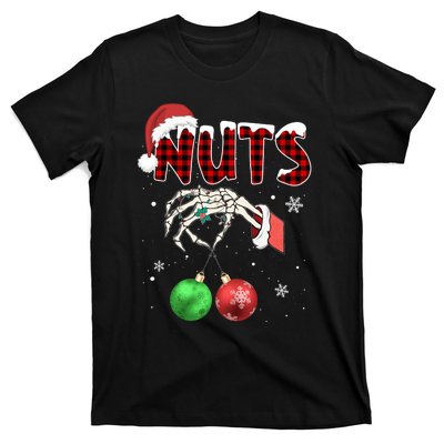 Xmas Chestnuts Chest Nuts Christmas Funny Couple Matching T-Shirt