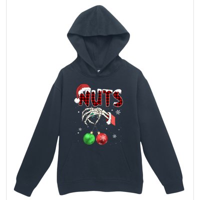 Xmas Chestnuts Chest Nuts Christmas Funny Couple Matching Urban Pullover Hoodie