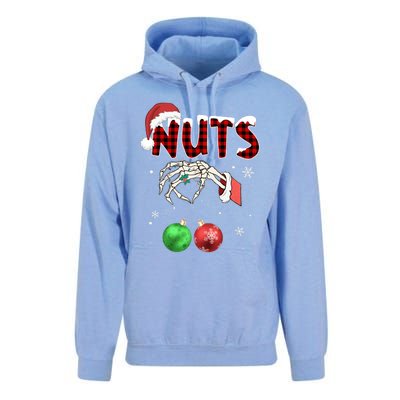 Xmas Chestnuts Chest Nuts Christmas Funny Couple Matching Unisex Surf Hoodie