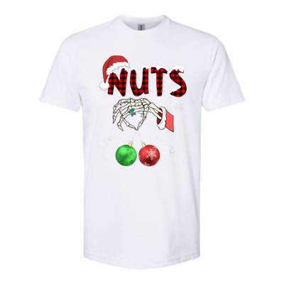 Xmas Chestnuts Chest Nuts Christmas Funny Couple Matching Softstyle CVC T-Shirt