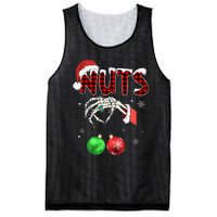 Xmas Chestnuts Chest Nuts Christmas Funny Couple Matching Mesh Reversible Basketball Jersey Tank