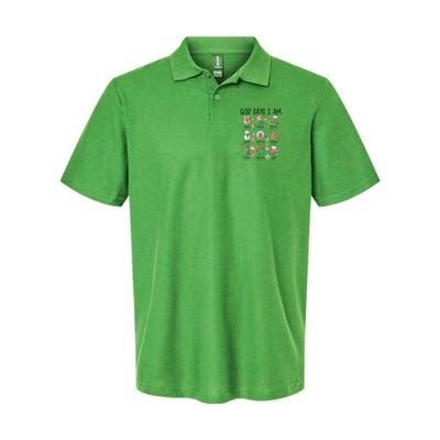 Xmas Christian God Says I Am Cute Christmas Gift Polo