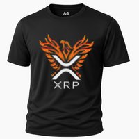 Xrp Crypto Gifts & Apparel Xrp Xrp Cryptocurrency Xrp Logo Rising Phoenix Xrp Performance Shirt