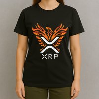 Xrp Crypto Gifts & Apparel Xrp Xrp Cryptocurrency Xrp Logo Rising Phoenix Xrp T-Shirt