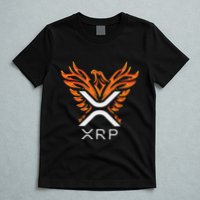 Xrp Crypto Gifts & Apparel Xrp Xrp Cryptocurrency Xrp Logo Rising Phoenix Xrp T-Shirt