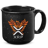 Xrp Crypto Gifts & Apparel Xrp Xrp Cryptocurrency Xrp Logo Rising Phoenix Xrp 15oz Campfire Ceramic Mug