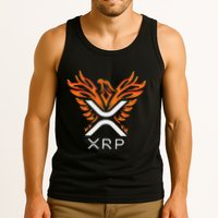 Xrp Crypto Gifts & Apparel Xrp Xrp Cryptocurrency Xrp Logo Rising Phoenix Xrp Tank Top