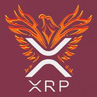 Xrp Crypto Gifts & Apparel Xrp Xrp Cryptocurrency Xrp Logo Rising Phoenix Xrp 16oz Travel Tumbler