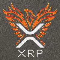 Xrp Crypto Gifts & Apparel Xrp Xrp Cryptocurrency Xrp Logo Rising Phoenix Xrp Cotton Canvas Backpack