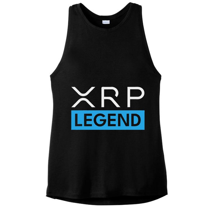 Xrp Crypto Legend Ladies PosiCharge Tri-Blend Wicking Tank