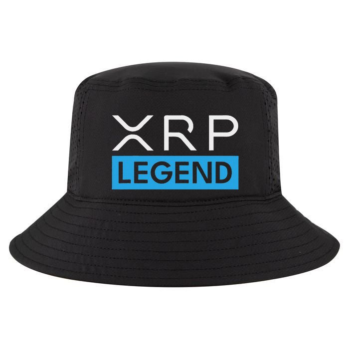 Xrp Crypto Legend Cool Comfort Performance Bucket Hat