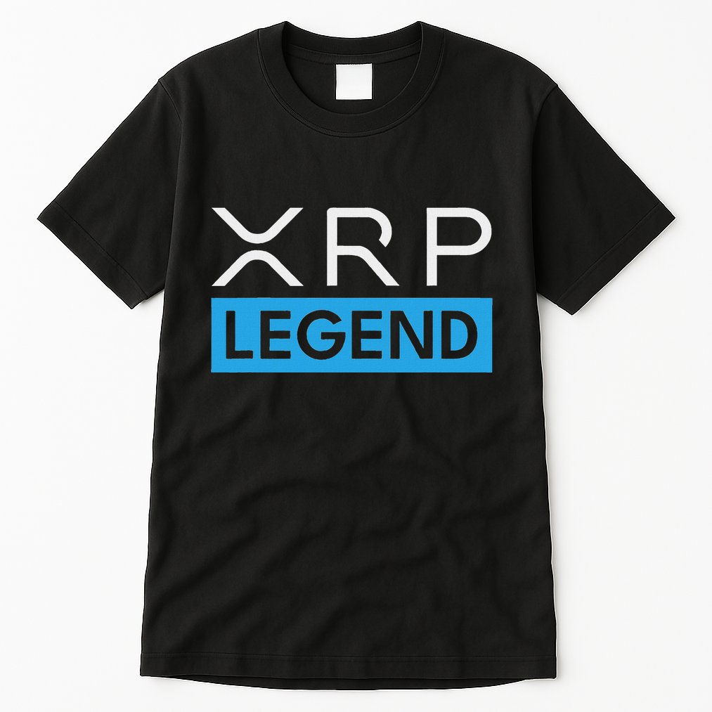 Xrp Crypto Legend Tall T-Shirt