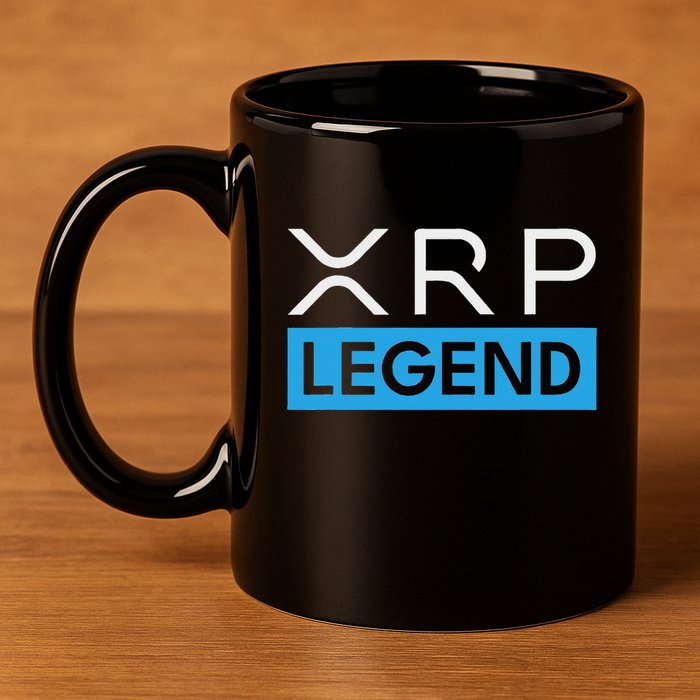 Xrp Crypto Legend 11oz C Handle Ceramic Mug