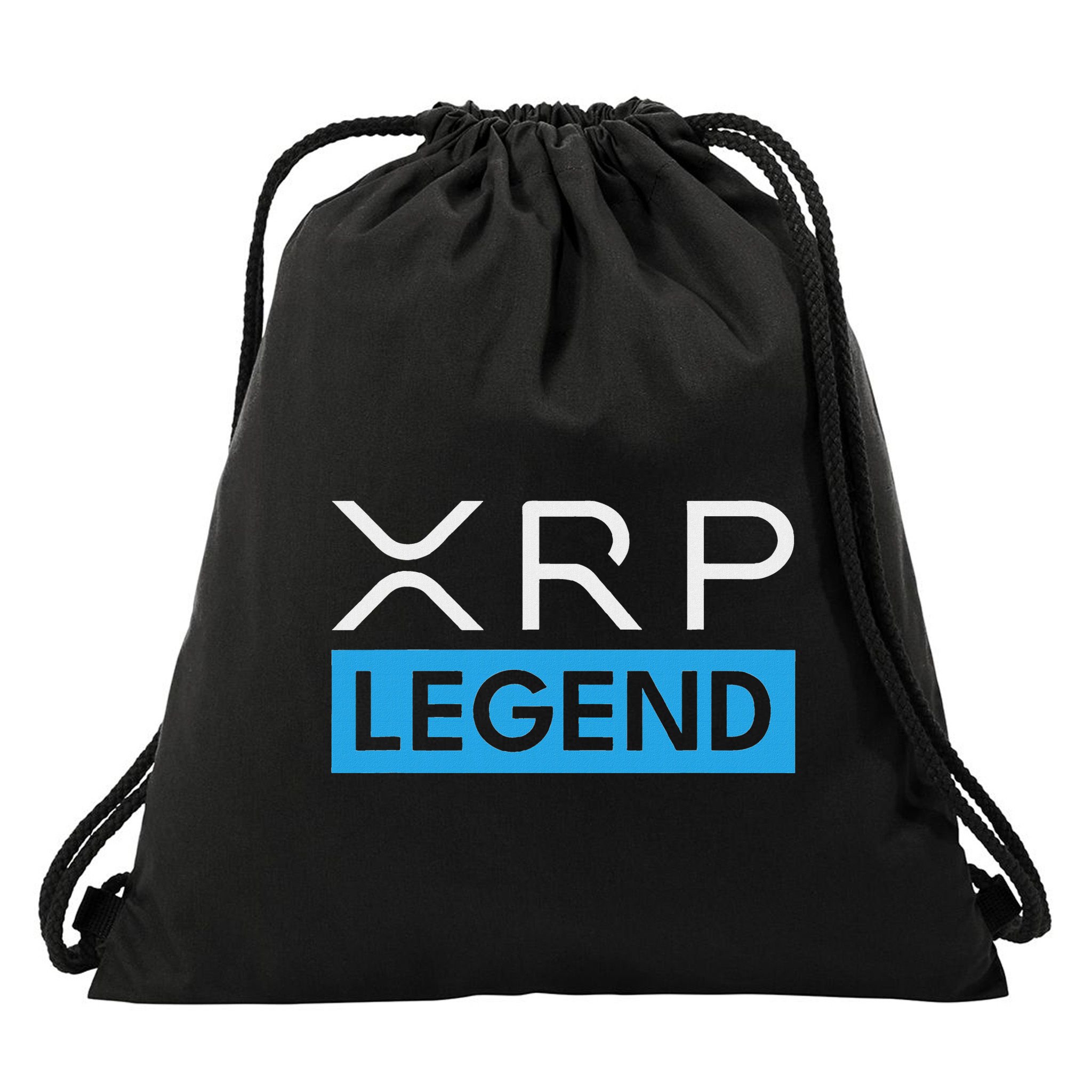 Xrp Crypto Legend Drawstring Bag