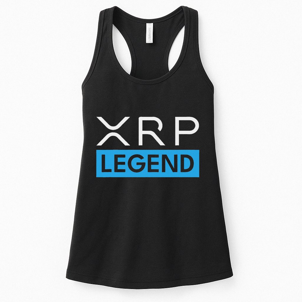 Xrp Crypto Legend Womens Tank Top