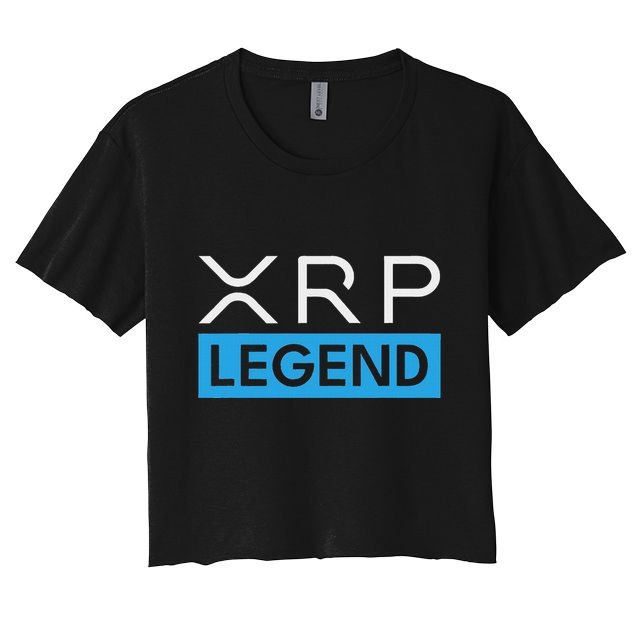Xrp Crypto Legend Crop Top