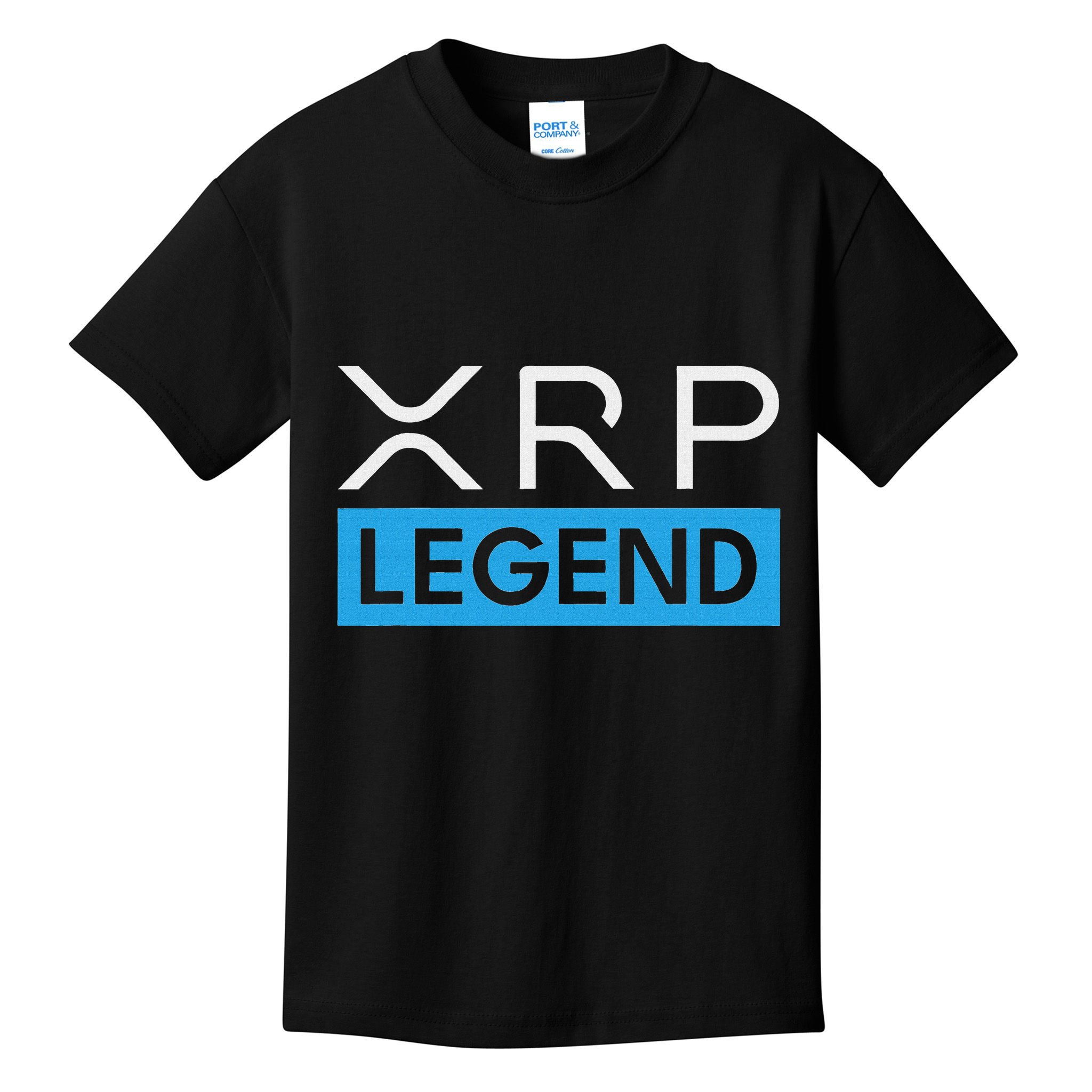 Xrp Crypto Legend Kids T-Shirt